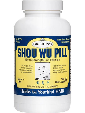 Dr. Shen's, Shou Wu Pill, 200 Tablets