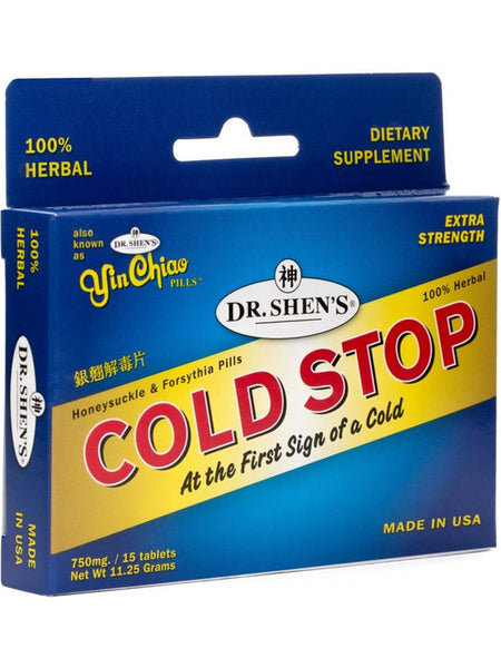 Dr. Shen's, Cold Stop, 15 Tablets