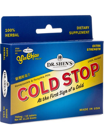 Dr. Shen's, Cold Stop, 15 Tablets