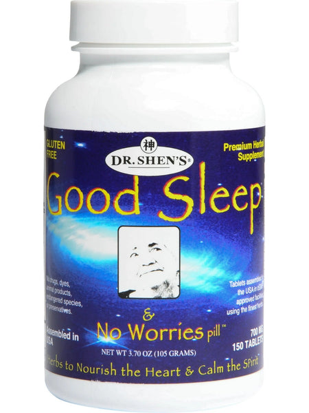 Dr. Shen's, Good Sleep and No Worries Pill, 150 Tablets