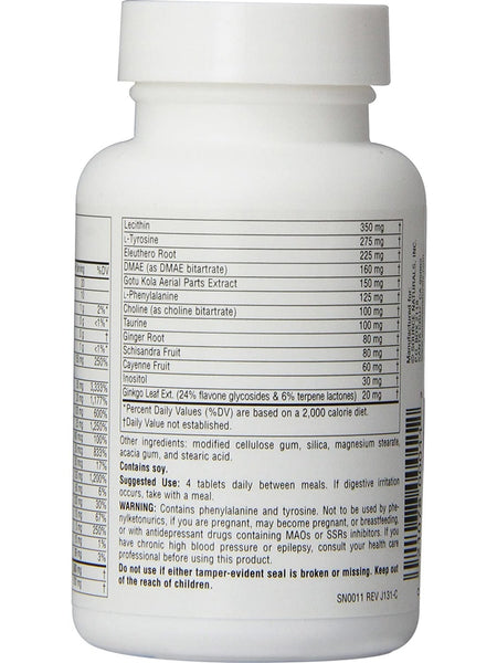 Source Naturals, Mental Edge®, 30 tablets