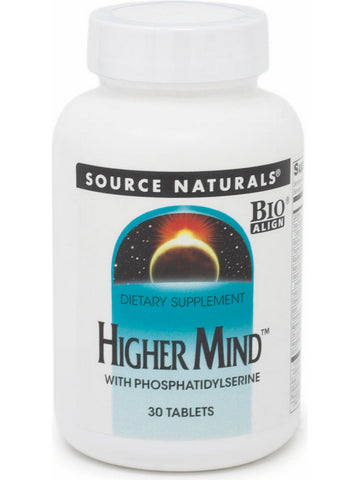 Source Naturals, Higher Mind™ with Phosphatidyl serine, 30 tablets