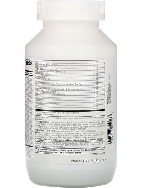 Source Naturals, Life Force® Multiple, 180 tablets