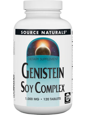 Source Naturals, Genistein Soy Complex, 120 Tablets
