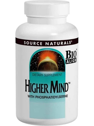 Source Naturals, Higher Mind™ with Phosphatidyl serine, 120 tablets