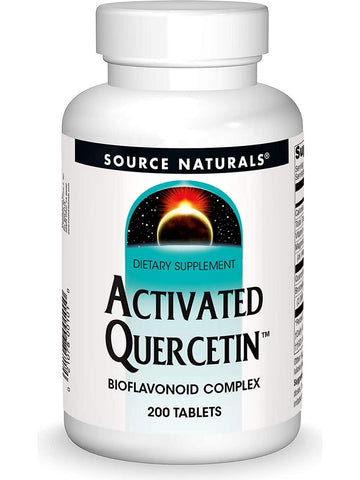 Source Naturals, Activated Quercetin™ Bioflavonoid Complex, 200 tablets