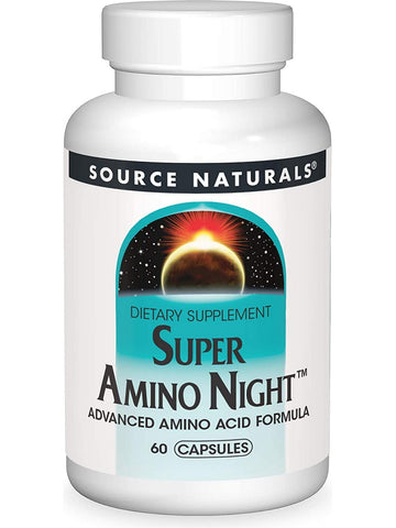 Source Naturals, Super Amino Night™ Advanced Amino Acid Formula, 60 capsules