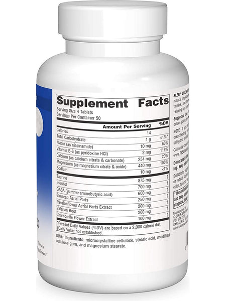 Source Naturals, Sleep Science® NutraSleep™ Multi-Nutrient and Herb Complex, 200 tablets