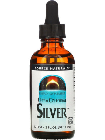 Source Naturals, Ultra Colloidal Silver™ 10 ppm, 2 fl oz
