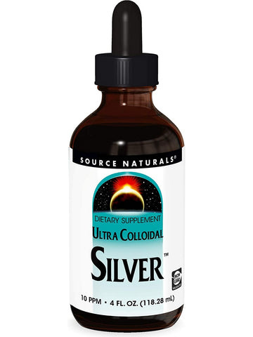 Source Naturals, Ultra Colloidal Silver™ 10 ppm, 4 fl oz