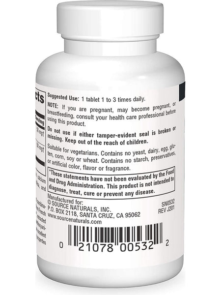Source Naturals, Pycnogenol® and Grape Seed Extract 100 mg, 30 tablets