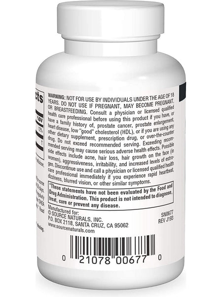 Source Naturals, Pregnenolone 25 mg, 60 tablets