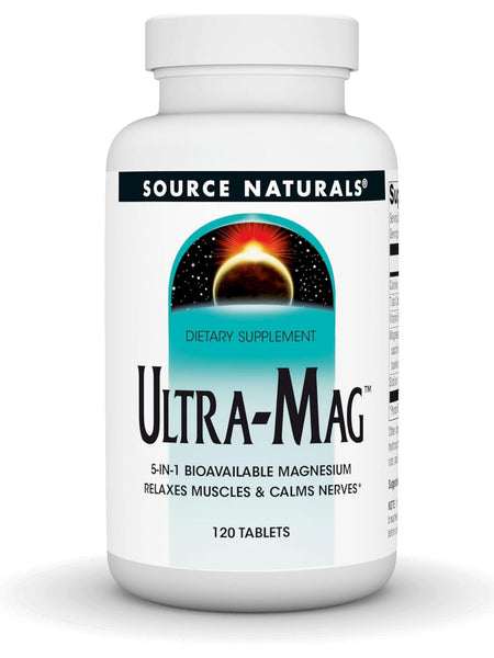 Source Naturals, Ultra-Mag, 120 ct