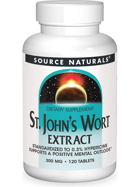 Source Naturals, St. John's Wort Extract 300 mg, 120 tablets