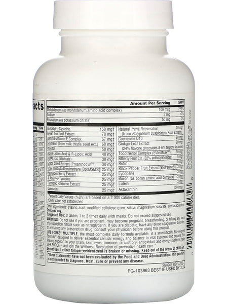 Source Naturals, Life Force® Multiple, No Iron, 60 tablets