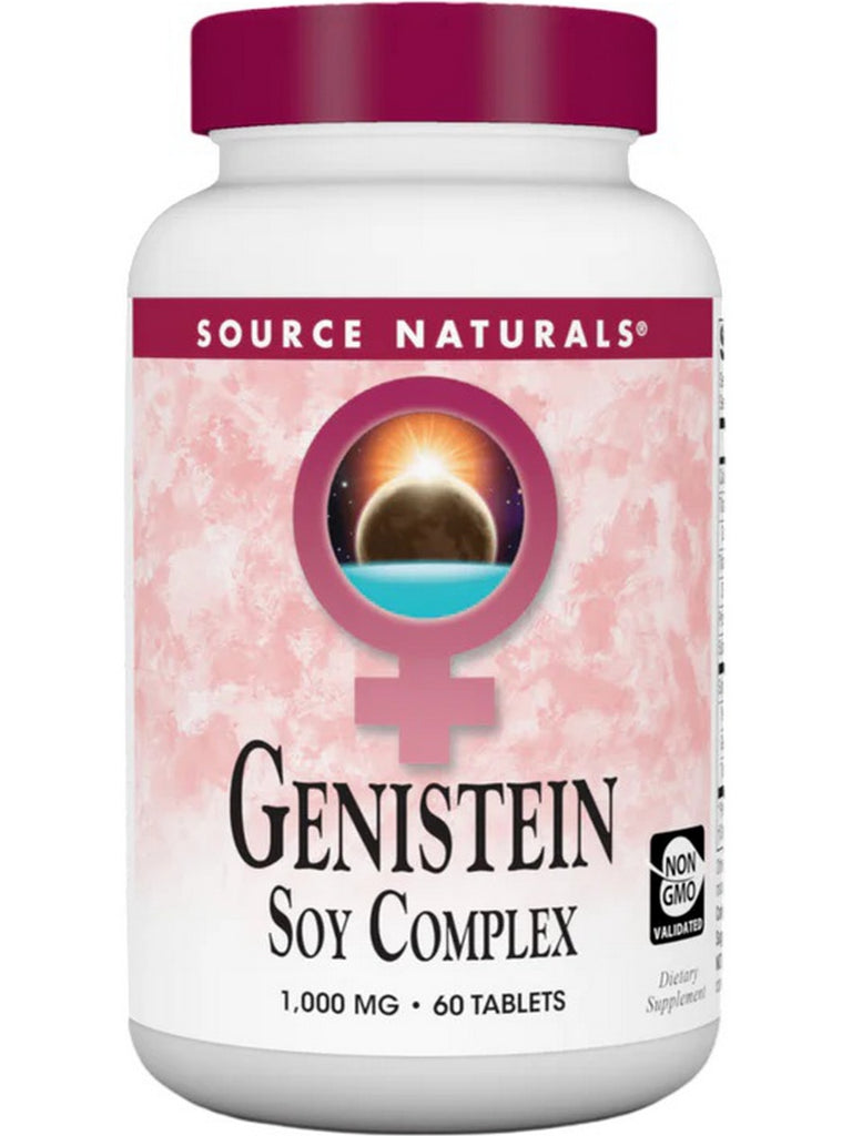 Source Naturals, Eternal Woman Genistein Soy Complex, 60 Tablets