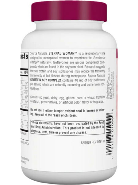 Source Naturals, Eternal Woman Genistein Soy Complex, 60 Tablets