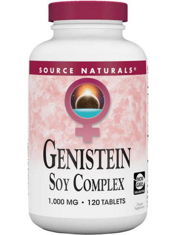Source Naturals, Eternal Woman Genistein Soy Complex, 120 Tablets
