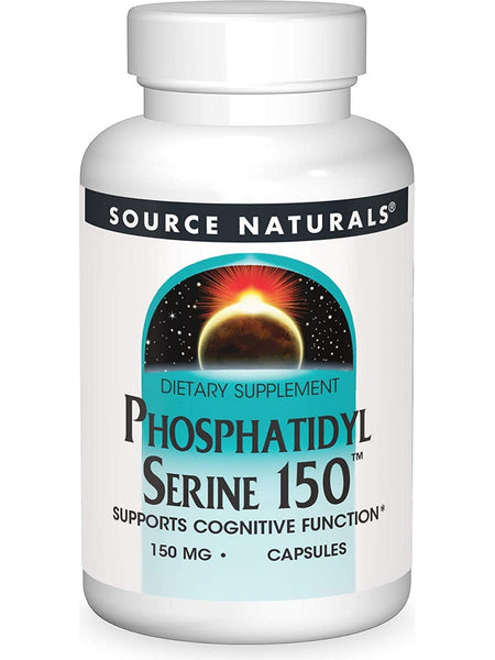 Source Naturals, Phosphatidyl Serine 150™ 150 mg, 30 capsules