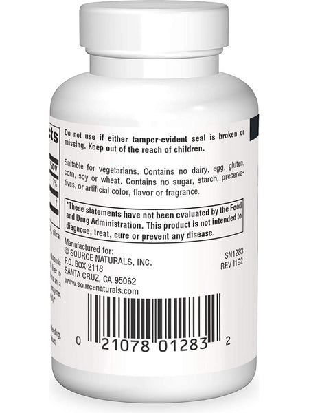 Source Naturals, Reduced Glutathione 250 mg, 60 tablets