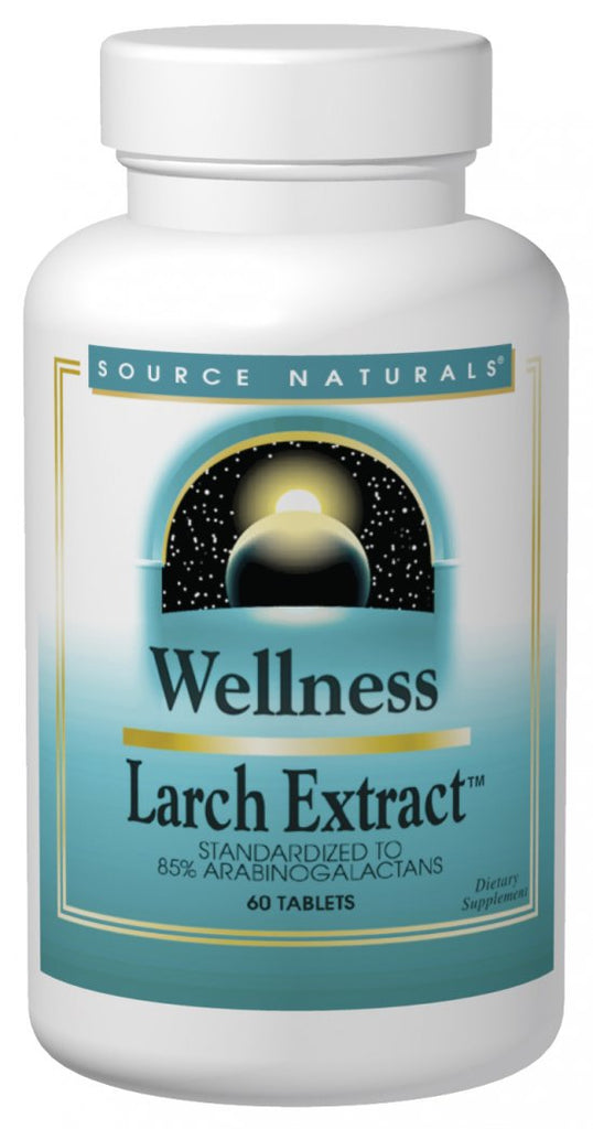 Source Naturals, Wellness Larch Extract, 1000mg, 60 ct
