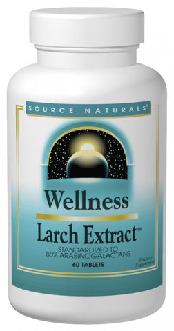 Source Naturals, Wellness Larch Extract, 1000mg, 60 ct