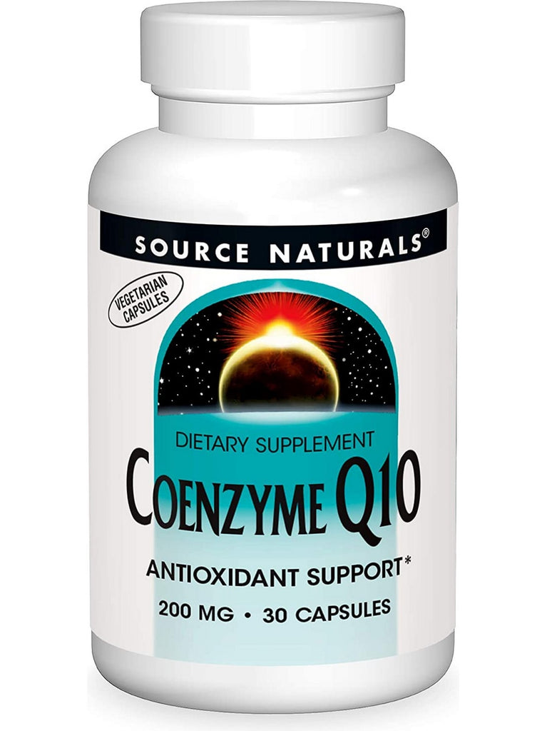 Source Naturals, Coenzyme Q10 200 mg, 30 capsules