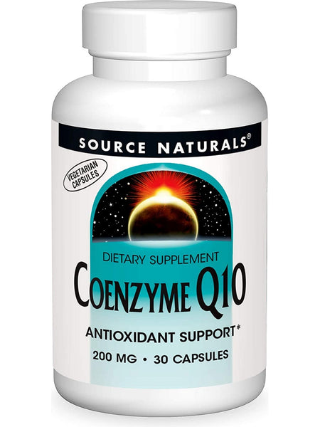 Source Naturals, Coenzyme Q10 200 mg, 30 capsules