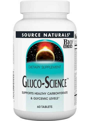 Source Naturals, Gluco-Science™, 60 tablets