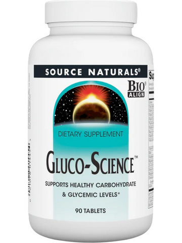 Source Naturals, Gluco-Science™, 90 tablets