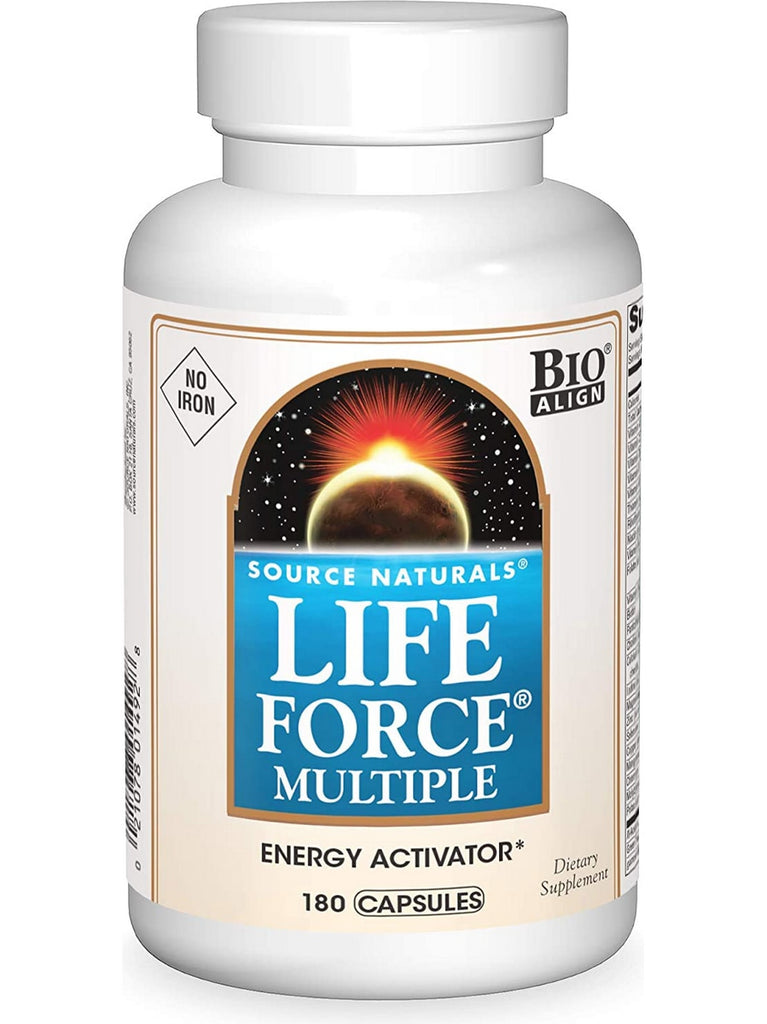 Source Naturals, Life Force® Multiple, No Iron, 180 capsules