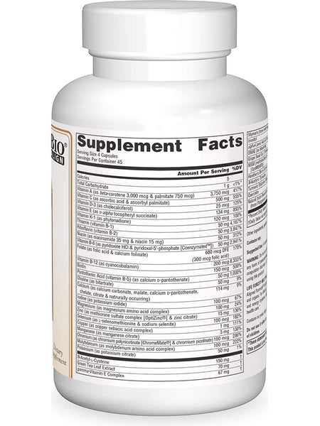 Source Naturals, Life Force® Multiple, No Iron, 180 capsules