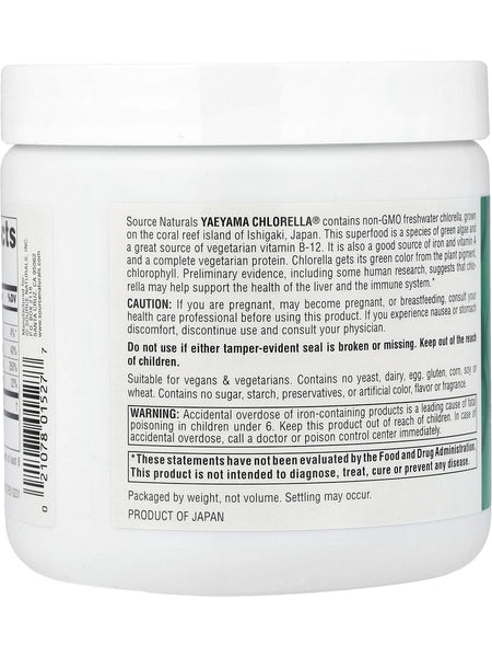 Source Naturals, Yaeyama Chlorella, 4 oz