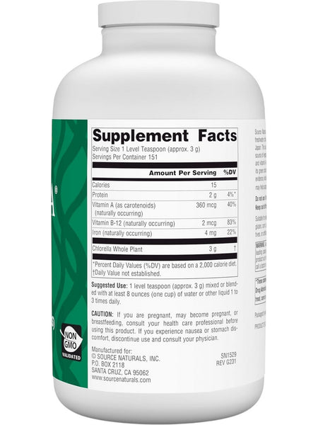 Source Naturals, Yaeyama Chlorella, 16 oz