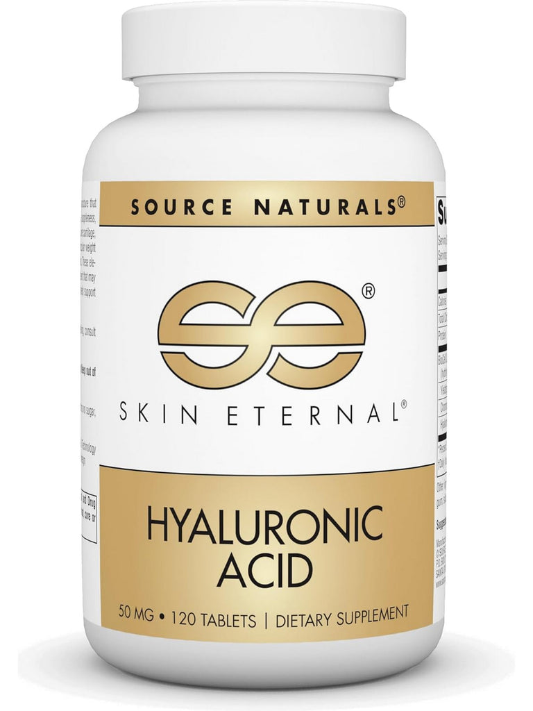 Source Naturals, Skin Eternal Hyaluronic Acid, 120 ct