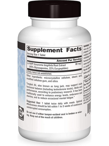 Source Naturals, Tongkat Ali, 30 tablets