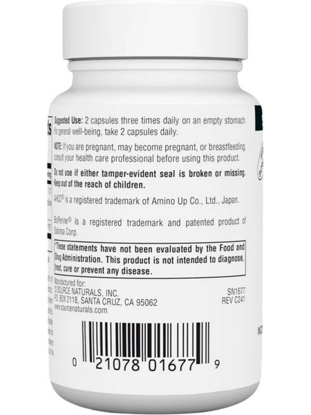 Source Naturals, AHCC with BioPerine, 500 mg, 30 Capsules