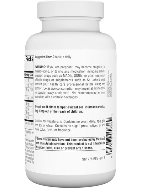 Source Naturals, Theanine Serene with Magnesium, 120 Tablets