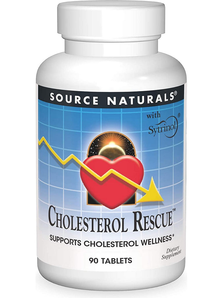Source Naturals, Cholesterol Rescue™ 604 mg, 90 tablets