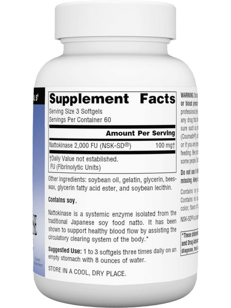 Source Naturals, Nattokinase, 33 mg, 180 Softgels