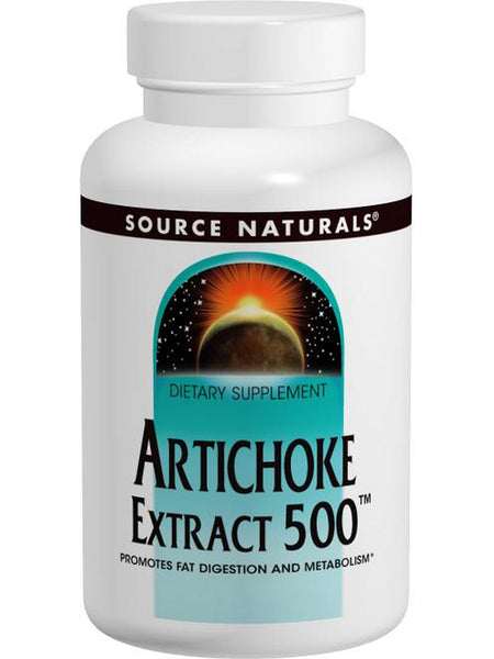 Source Naturals, Artichoke Extract 500â„¢ 500 mg, 45 tablets