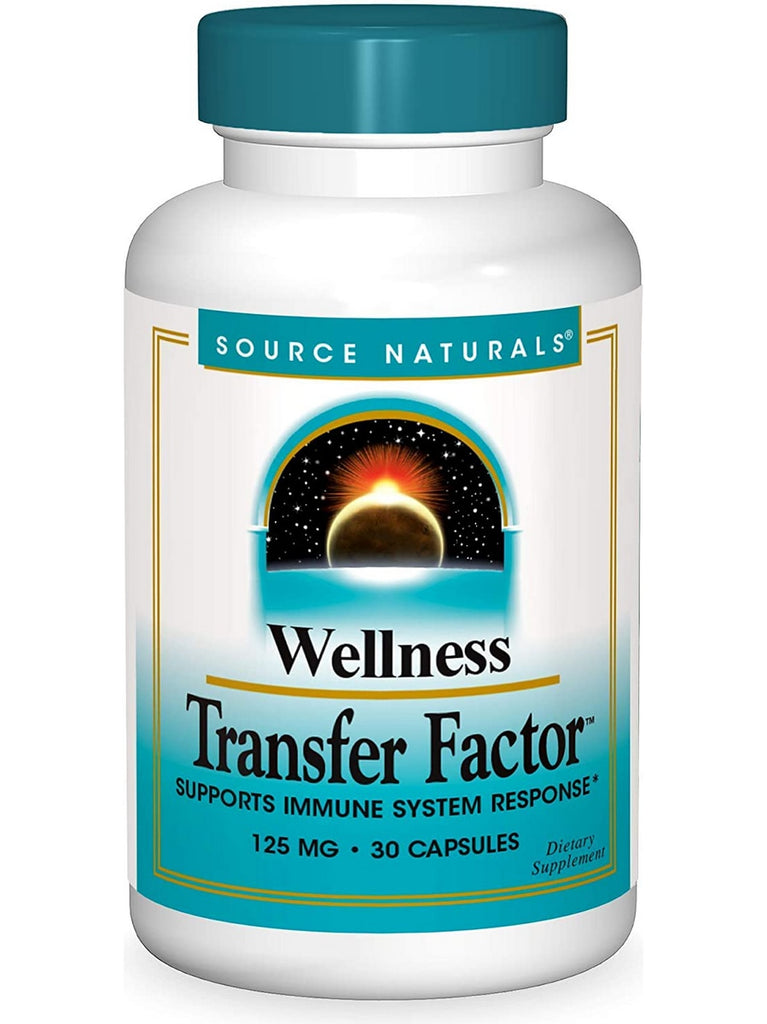 Source Naturals, Wellness Transfer Factor™ 125 mg, 30 capsules