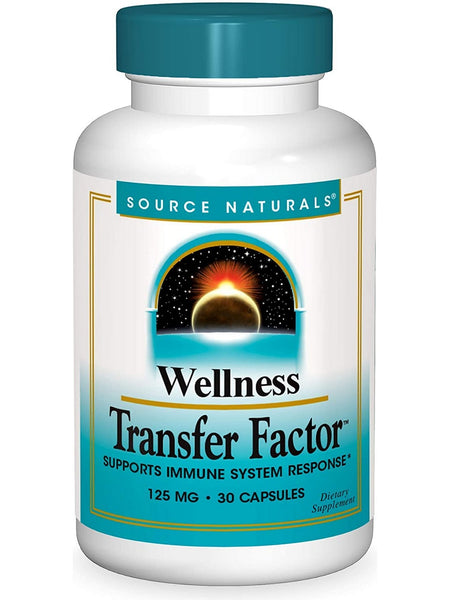Source Naturals, Wellness Transfer Factor™ 125 mg, 30 capsules
