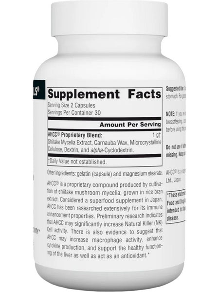 Source Naturals, AHCC, 500 mg, 60 Capsules