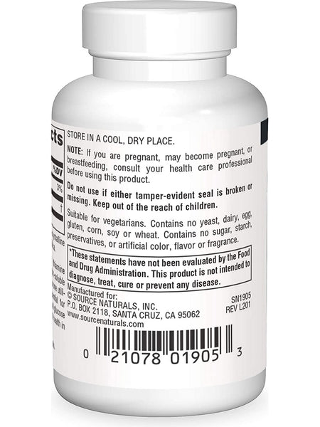 Source Naturals, Benfotiamine 150 mg, 30 tablets