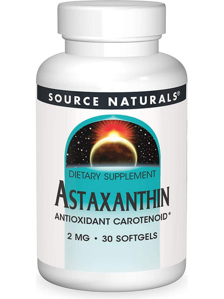Source Naturals, Astaxanthin 2 mg, 30 softgels