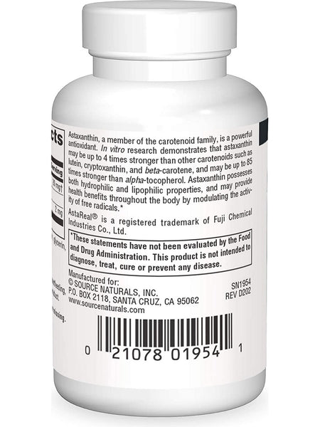 Source Naturals, Astaxanthin 2 mg, 30 softgels