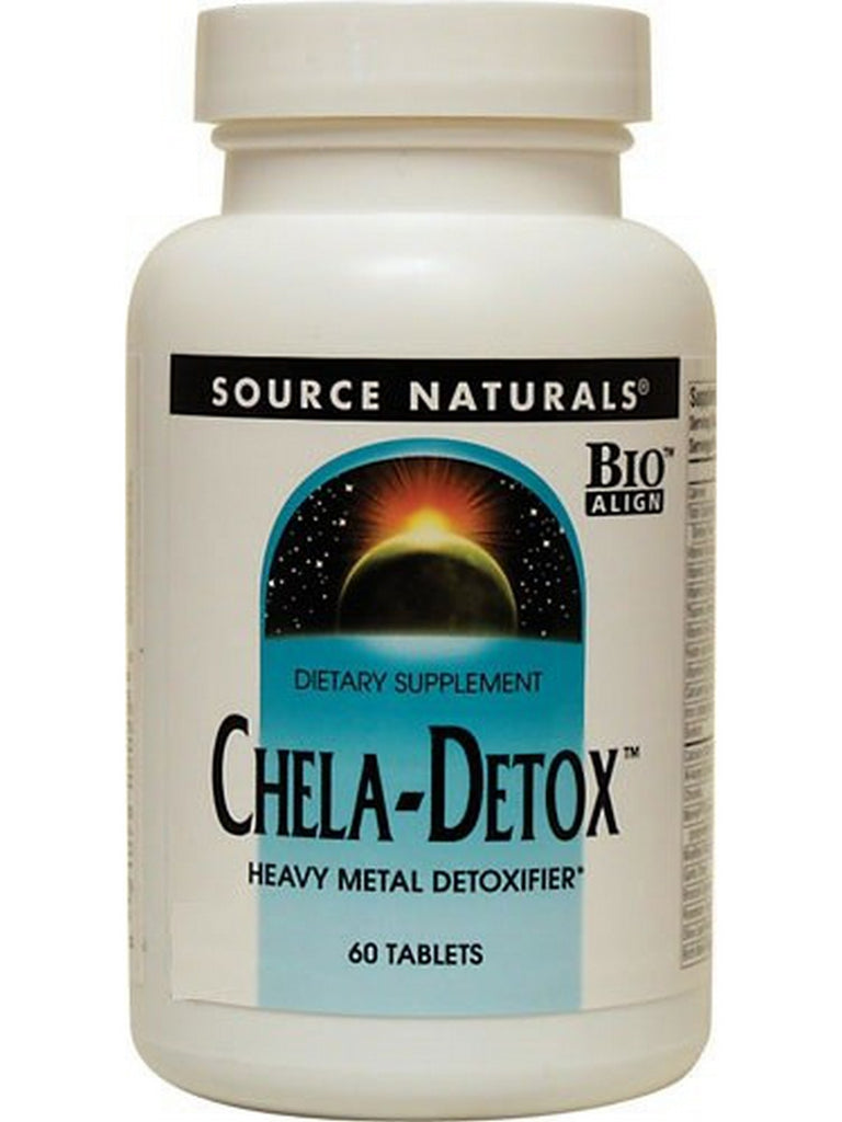 Source Naturals, Chela-Detoxâ„¢, 60 tablets – Chinese Herbs Direct