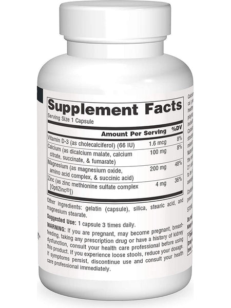 Source Naturals, Mag/Cal 2:1 Magnesium and Calcium 370 mg, 90 capsules