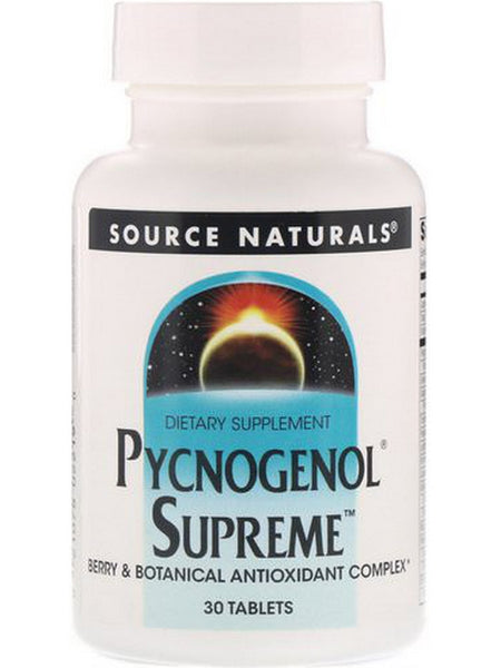 Source Naturals, Pycnogenol® Supreme™, 30 tablets